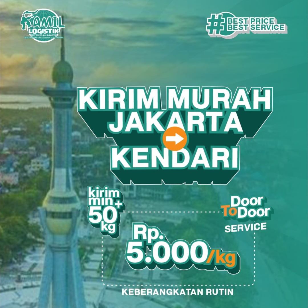 Ongkos Kirim Jakarta Kendari