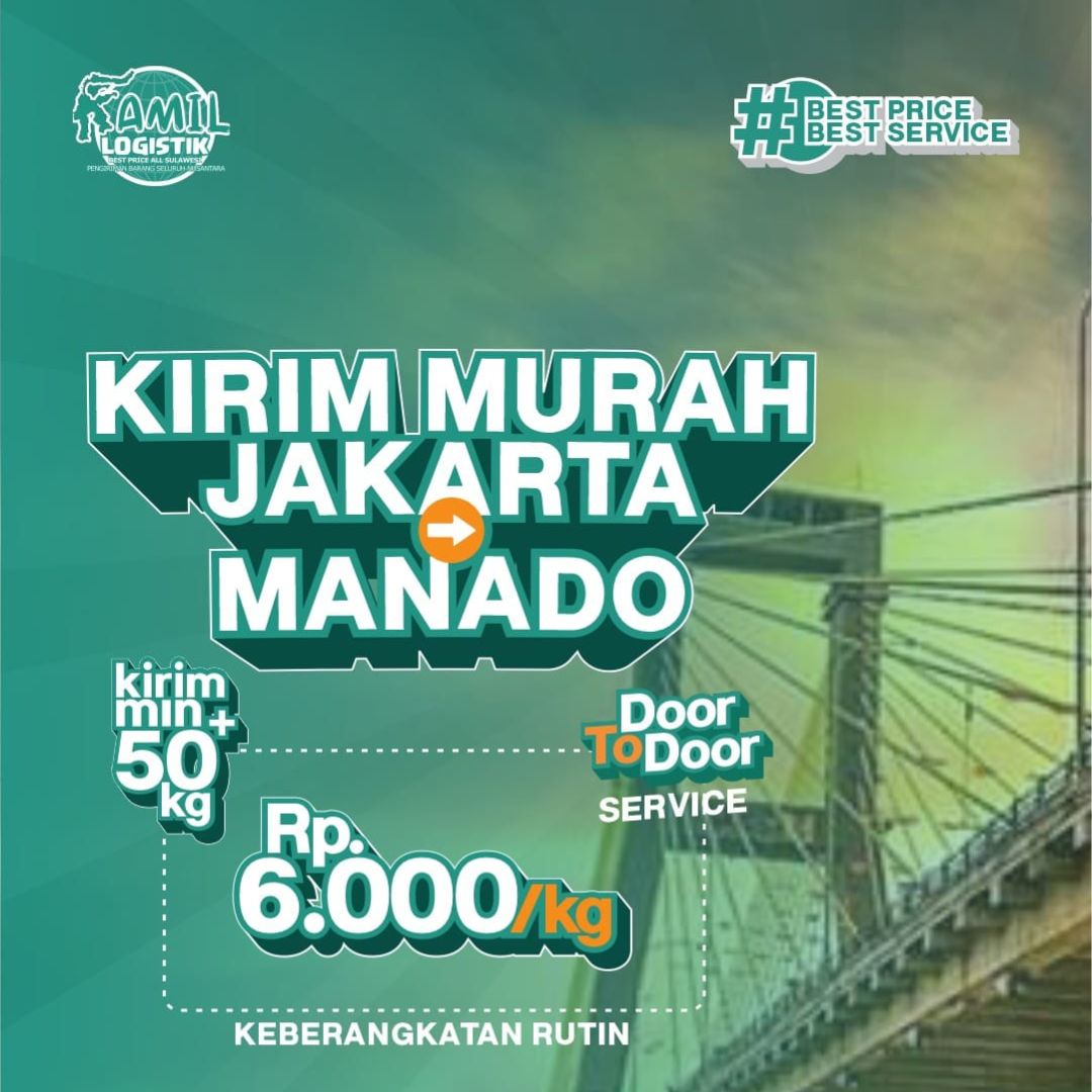 Ongkos Kirim Jakarta Manado