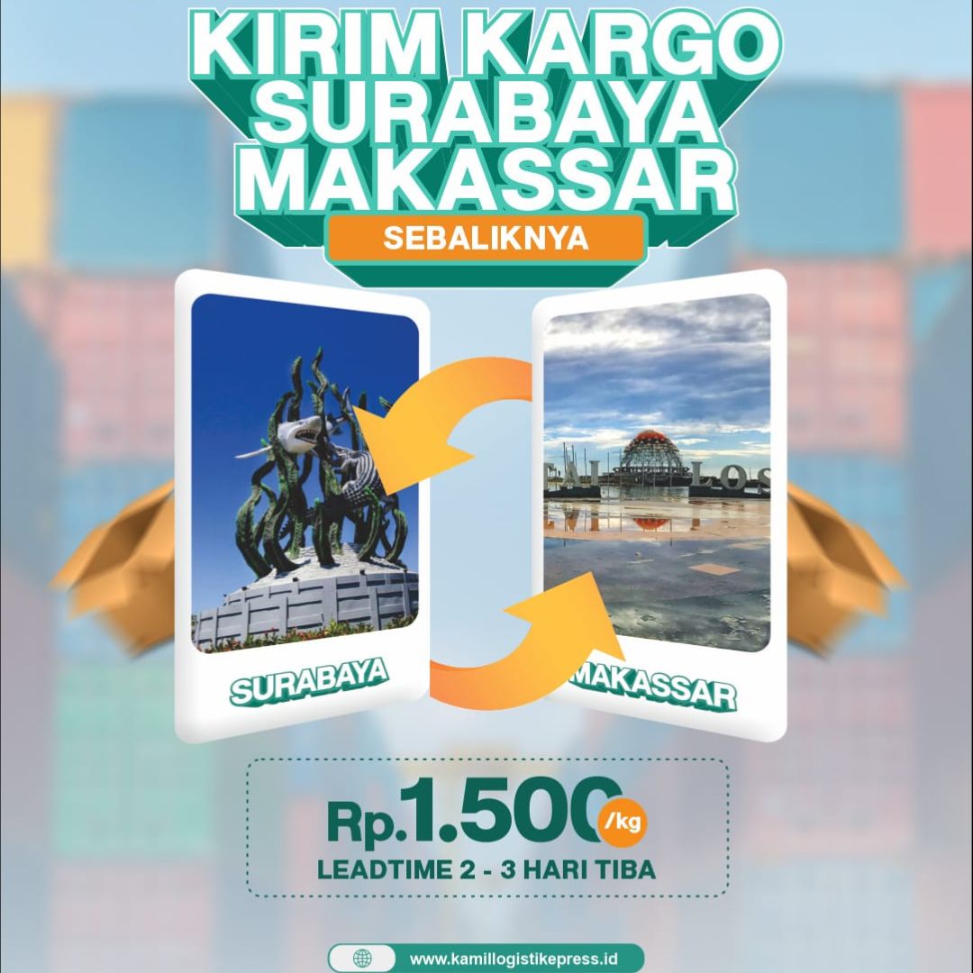 Ongkos Kirim Surabaya Makassar